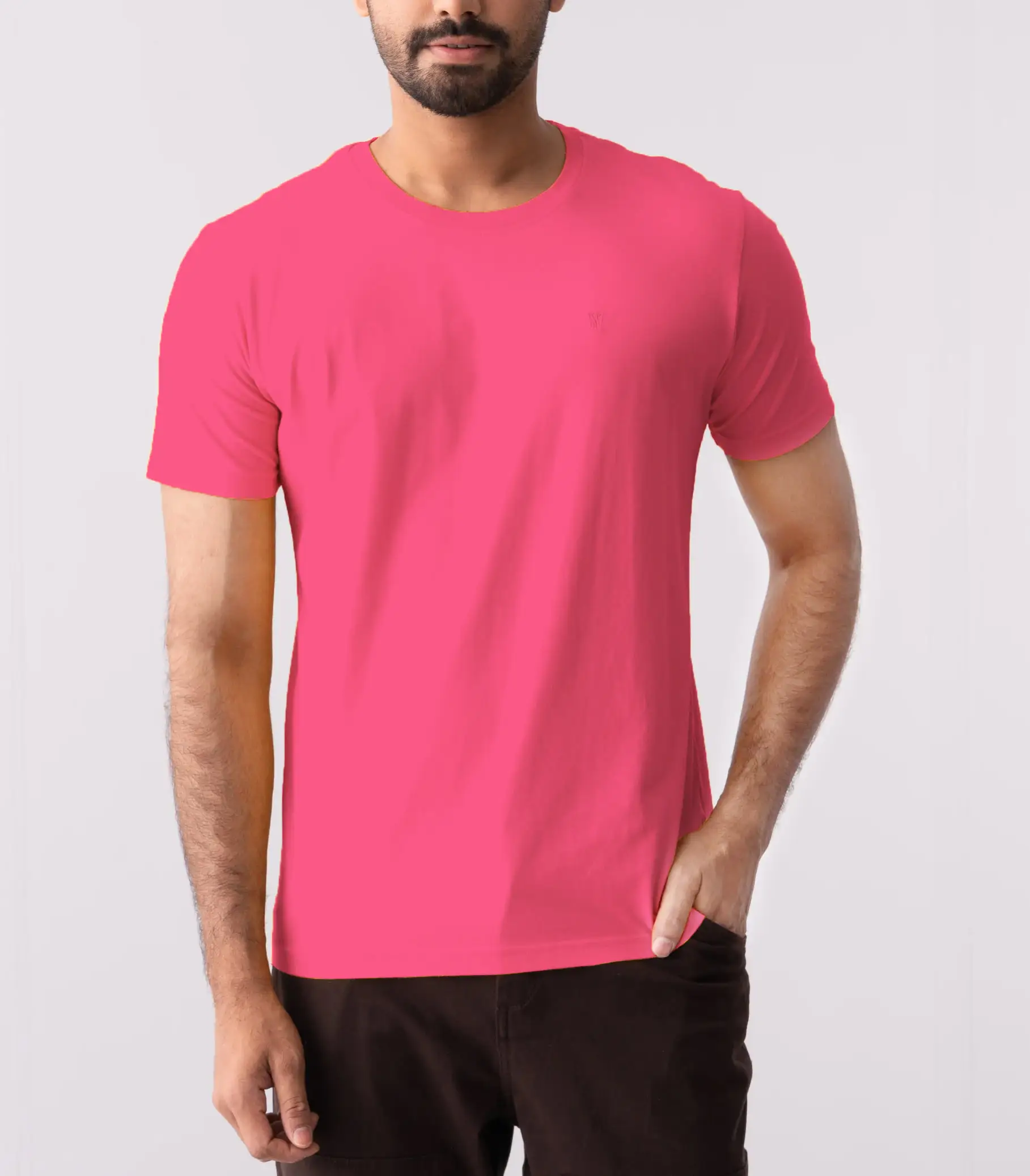 Premium Solid Cotton T-Shirt Combo 3pcs